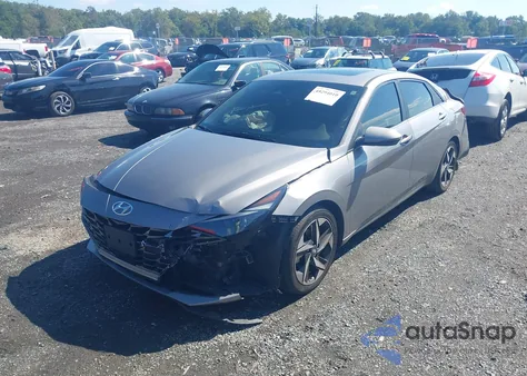 2021 Hyundai Elantra Limited из США, поврежденный, VIN KMHLP4AG6MU138986